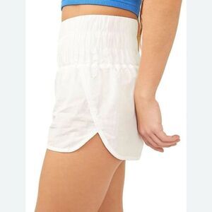 Free People Movement Women's‎ The Way Home Shorts White Size S